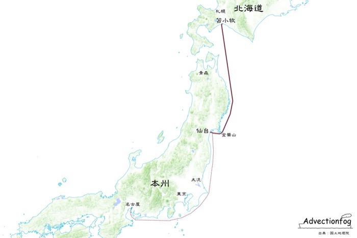 航路図