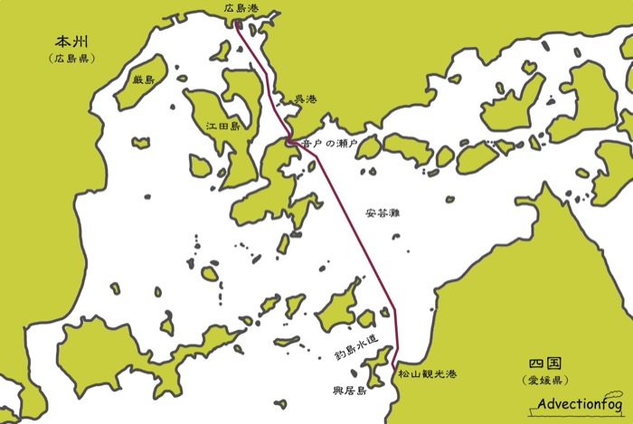 航路図