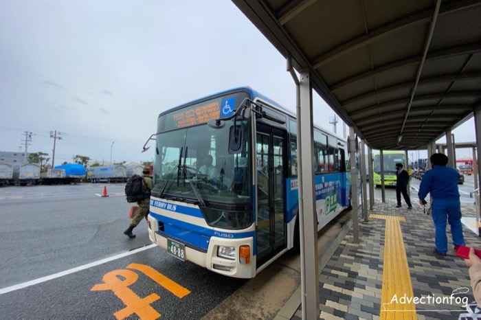 神戸港の連絡バス
