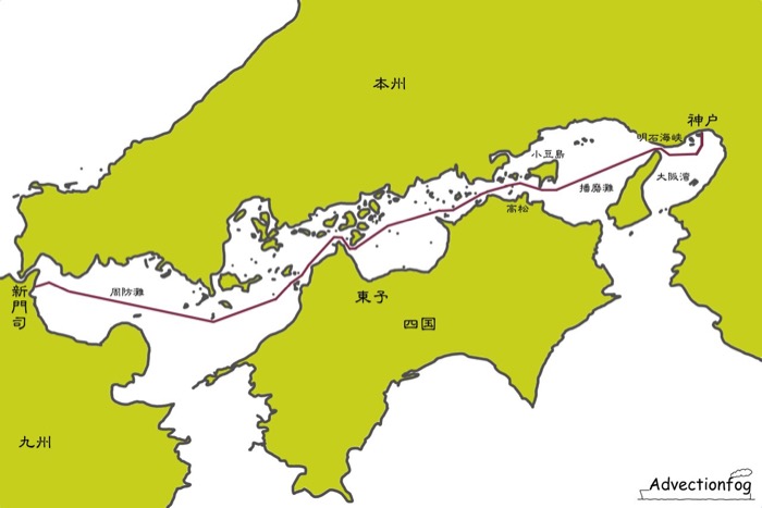 航路図